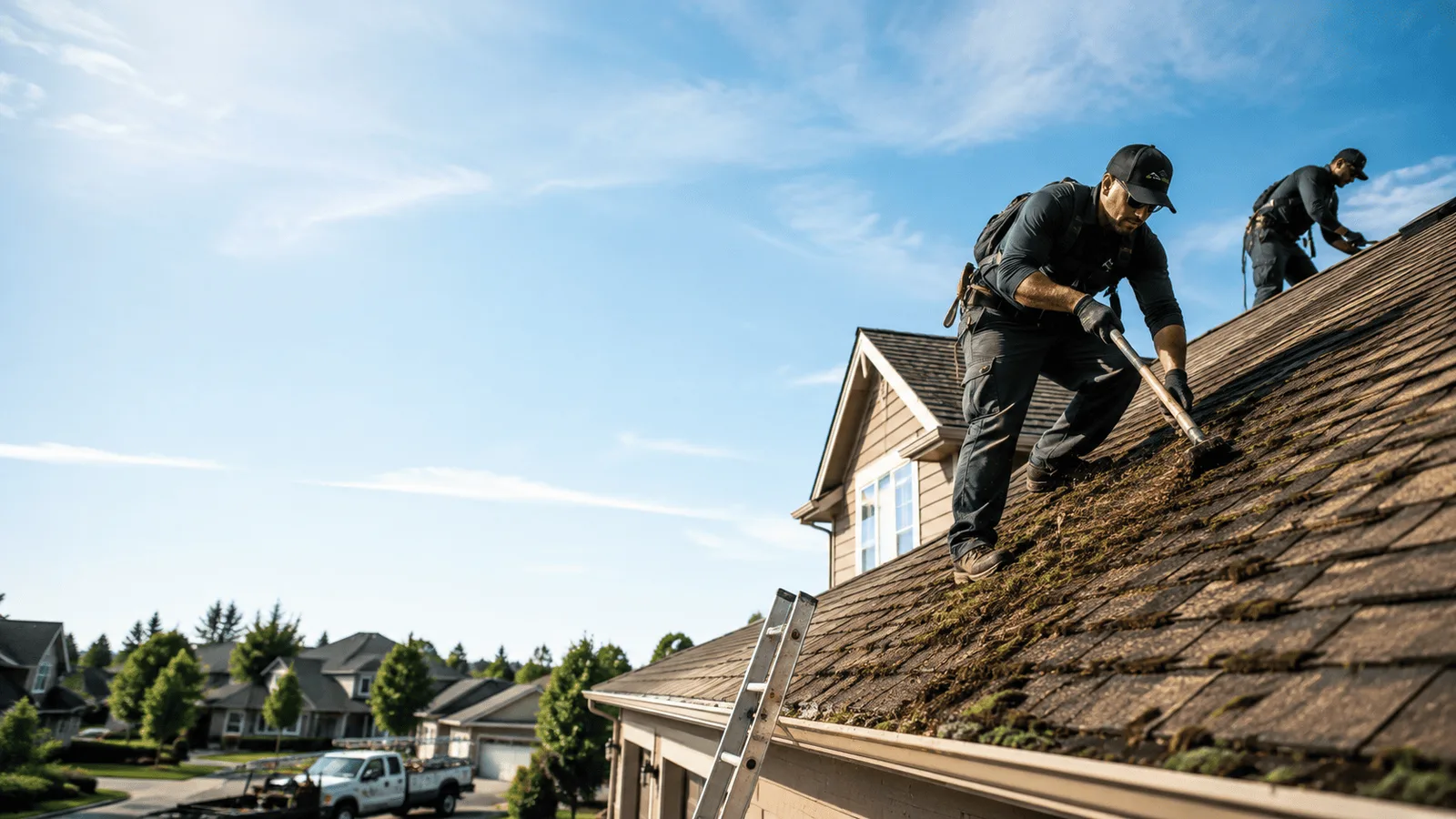 Roof Moss Removal in Saint Rose, LA near me
